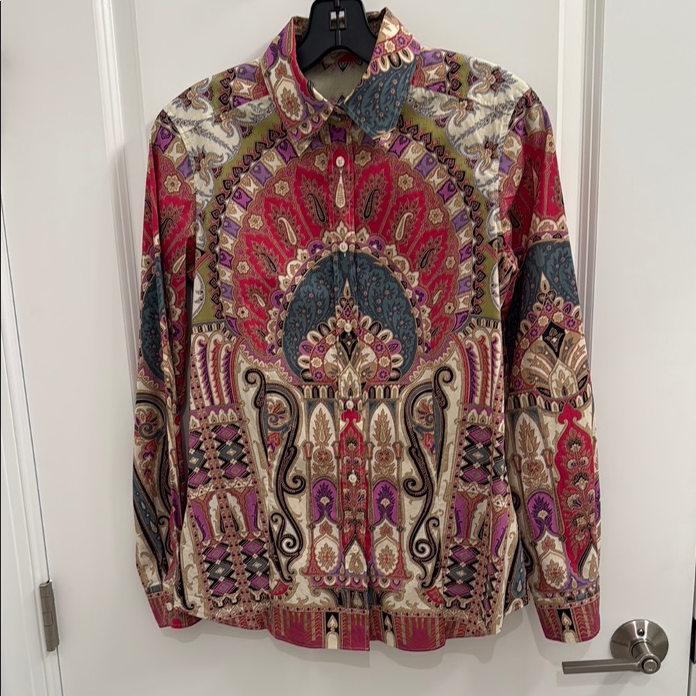 Etro Multicolor Paisley Blouse